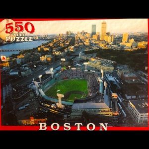 Boston Red Sox Fenway Park 550 Pc Puzzle White Mountain Puzzles BOSOX Baseball
